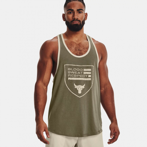 Clothing - Under Armour Project Rock BSR Flag Tank | Fitness 